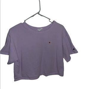 Champion cropped T shirt